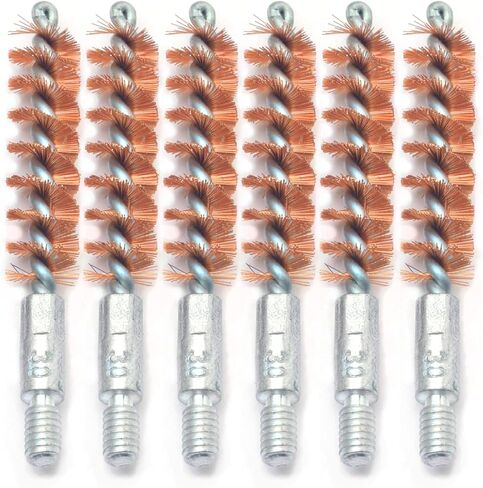 10 Pcs Phosphor Bristle Bronze Bore Gun Cleaning Brush for Rifle Pistol Shotgun (9mm) in Saudi Arabia
