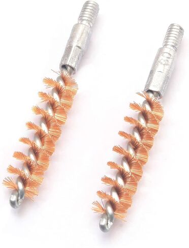 10 Pcs Phosphor Bristle Bronze Bore Gun Cleaning Brush for Rifle Pistol Shotgun (9mm) in Saudi Arabia