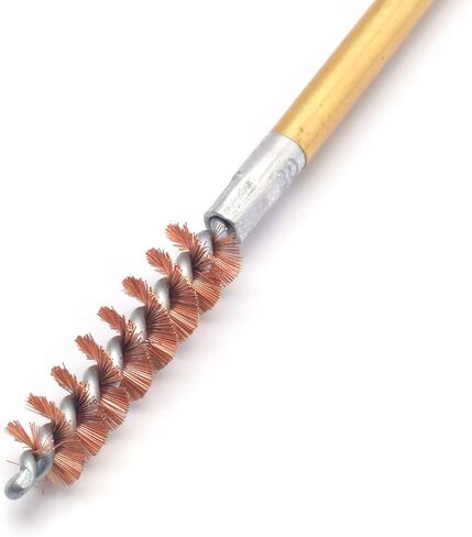 10 Pcs Phosphor Bristle Bronze Bore Gun Cleaning Brush for Rifle Pistol Shotgun (9mm) in Saudi Arabia