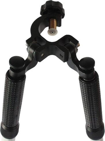 Bipod Surveying, Aluminum Bipod Monopod for Leveling Staff and Prism Poles of Surveying,Total Station GPS GNSS （Black in Saudi Arabia