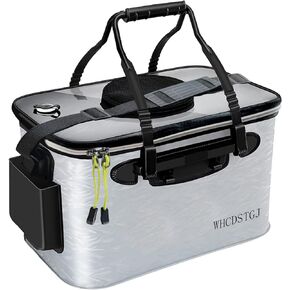 WHCDSTGJ Fishing Bucket, Multifunctional Foldable Portable Fishing Bucket, and 8 Gallon EVA Fish Bucket are Suitable for Storing Live Fish and Fresh Fish Bait. (size8gallon) in Saudi Arabia