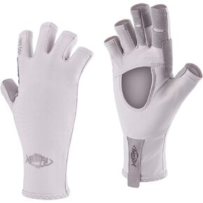 Palmyth UV Protection Fishing Fingerless Gloves UPF50+ Sun Gloves Men Women for Kayaking, Hiking, Paddling, Driving, Canoeing, Rowing