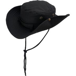 Pickag Fishing Hat Boonie Sun Protection Hat for Beach Hiking Gardening Safari Tactical Outdoor Gear in Kuwait