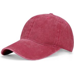 قبعة بيسبول من الدينيم المغسول كبيرة الحجم مقاس XXL، قبعة بيسبول عتيقة قابلة للتعديل، قبعة جولف للأب للرؤوس الكبيرة 23.5"-25.5" in Kuwait