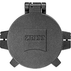 ZEISS Flip-Up and Fold-Flat Pro Lens Cover Protects Objective Lens for Riflescopes from Dirt, Mud, and Rain
