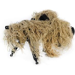 GUGULUZA Ghillie Rifle Cover Wrap Camo, w/Elastic Strap for Camouflage Hunting Rifle