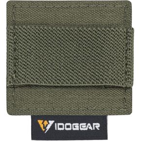 Tactical Cable Storage Sticker Reusable Fastening Cable Ties With Hook And Loop For Tactical helmet, Headset, Walkie-talkie(1pc,Ranger Green) in Kuwait
