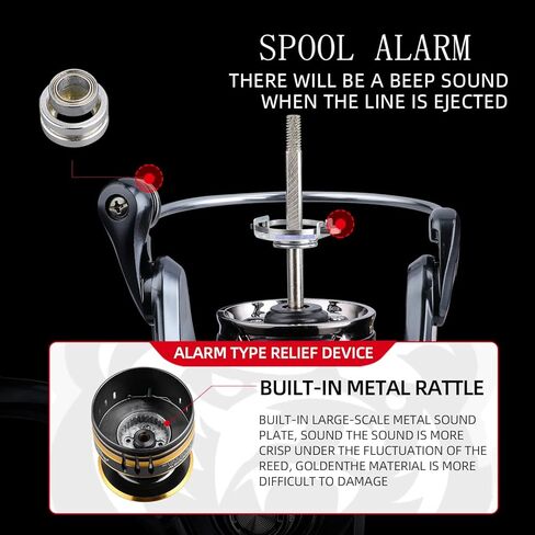 Accuretta Spinning Fishing Reel, 13+1BB Saltwater Spinning Reel, Ultra Smooth Powerful Saltwater Fishing Reels, 5.2:1/4.7:1 Gear Ratio Waterproof and Rustproof Large db Fishing Reels Spinning in Kuwait