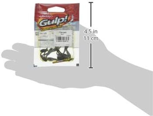 Berkley Gulp!® Leech, 1", Black in Saudi Arabia