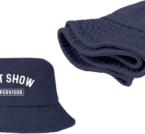 قبعة دلو Philysonic Shit Show Supervisor Hat قبعة دلو للسيدات، قبعة دلو مرحة in Kuwait