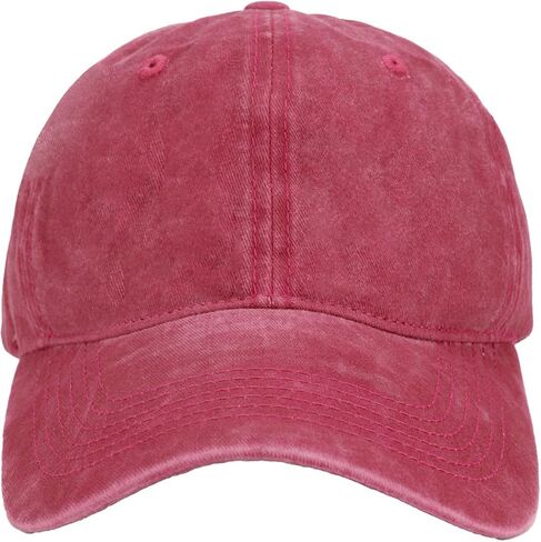 قبعة بيسبول من الدينيم المغسول كبيرة الحجم مقاس XXL، قبعة بيسبول عتيقة قابلة للتعديل، قبعة جولف للأب للرؤوس الكبيرة 23.5"-25.5" in Kuwait