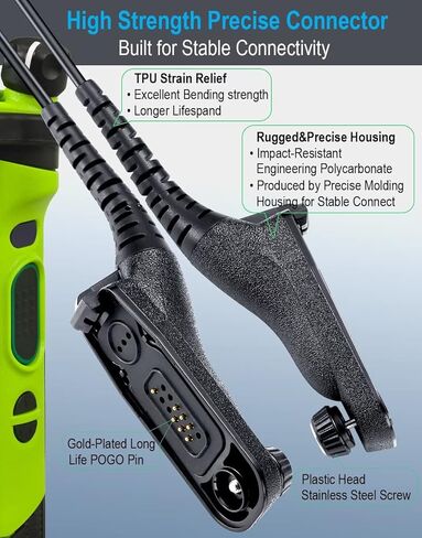 سماعة أذن سلكية واحدة لأجهزة راديو موتورولا XPR6380 XPR6580 XPR7380 XPR7580 XPR7350e XPR7380e XPR7550e XPR7580e XPR 7350e XPR 7550e XPR 6380 6580 7380 7580 7380e 7580e، سماعة رأس على شكل G in Kuwait