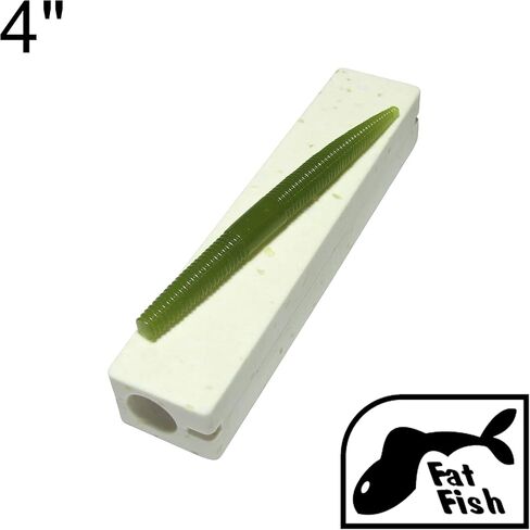 قالب طعم من FatFish W193 مصنوع من البلاستيك الناعم لصنع قالب حقن لصيد الأسماك 4 بوصات in Kuwait