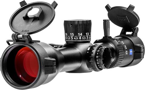 ZEISS Flip-Up and Fold-Flat Pro Lens Cover Protects Objective Lens for Riflescopes from Dirt, Mud, and Rain in Kuwait