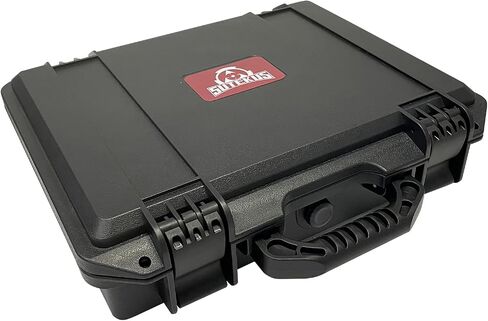 Sutekus Hard Pistol Case Handgun Case Waterproof Pistol Carrying Cases With Foam Gun Accessories in Saudi Arabia