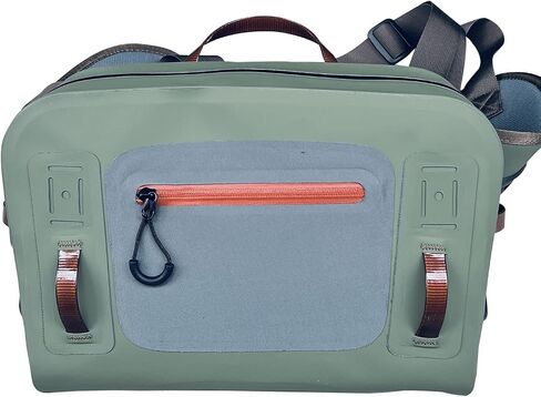 Submersible Lumbar Pack Waterproof Hip Waist Packs for Kayaking Fishing (Green) in Saudi Arabia