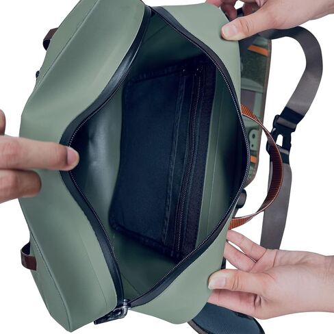 Submersible Lumbar Pack Waterproof Hip Waist Packs for Kayaking Fishing (Green) in Saudi Arabia