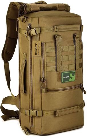 HUNTVP 50L 3 Way Tactical Military MOLLE Assault Backpack Modular WR Bag in Kuwait