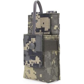 Tactical Molle Short Radio Pouch, Nylon Molle Tactical Radio Holster Holder Case for BaoFeng UV-5R UV82 Motorola XTS2500 XTS5000