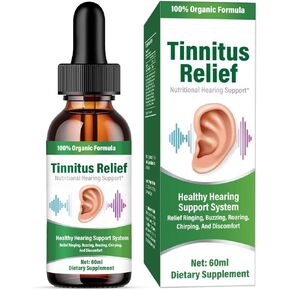 توهيمو لتخفيف طنين الأذن لرنين الأذن، تركيبة عشبية طبيعية لعلاج طنين الأذن، قطرات تخفيف طنين الأذن، زيت طنين الأذن يحسن السمع بشكل فعال للرجال والنساء in Kuwait