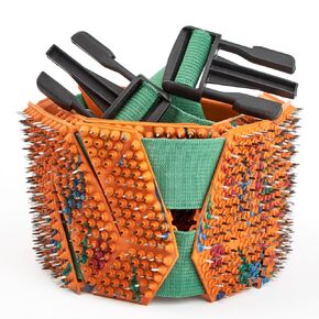 LYAPKO Acupuncture Universal Belt 4.3 Ag 1485 Needles 5 Plates & 2 Adjustable Belts. Premium Acupressure Massager for The Head, Upper & Lower Extremities - Unique Patented Therapy Massage Tool in Saudi Arabia