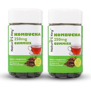 Nature's Key Kombucha Gummies 120Cts （Pack of 2) in Kuwait