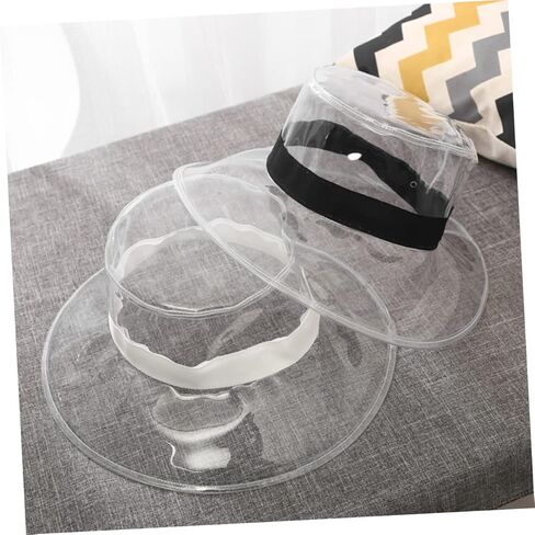 Adorainbow 1PC قبعات الصيف للنساء قبعة الشاطئ قبعة في الهواء الطلق قبعة رعاة البقر زي قبعة قابلة للطي دلو قبعة واضحة فيدورا قبعة الشمس الملابس قبعة الشاطئ قبعة الشمس دلو قبعة أغطية الرأس أغطية الرأس السوداء in Kuwait