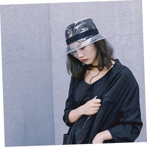 Adorainbow 1PC قبعات الصيف للنساء قبعة الشاطئ قبعة في الهواء الطلق قبعة رعاة البقر زي قبعة قابلة للطي دلو قبعة واضحة فيدورا قبعة الشمس الملابس قبعة الشاطئ قبعة الشمس دلو قبعة أغطية الرأس أغطية الرأس السوداء in Kuwait