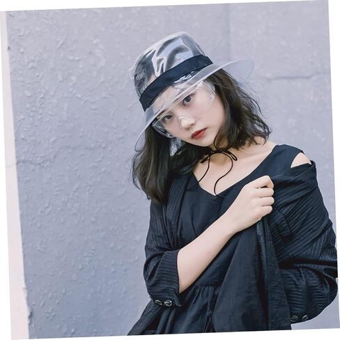 Adorainbow 1PC قبعات الصيف للنساء قبعة الشاطئ قبعة في الهواء الطلق قبعة رعاة البقر زي قبعة قابلة للطي دلو قبعة واضحة فيدورا قبعة الشمس الملابس قبعة الشاطئ قبعة الشمس دلو قبعة أغطية الرأس أغطية الرأس السوداء in Kuwait