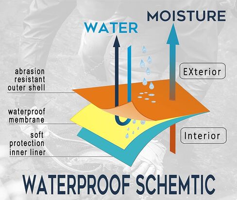 جوارب AUSCAMOTEK الرجالية على الصدر جيدة التهوية وخفيفة الوزن in Kuwait