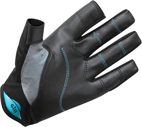 قفازات الإبحار لبطولة Gill - أصابع طويلة مع إصبع وإبهام مكشوفين - نسيج Dura-Grip 50+ للحماية من أشعة الشمس فوق البنفسجية وطارد للماء in Kuwait