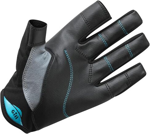 قفازات الإبحار لبطولة Gill - أصابع طويلة مع إصبع وإبهام مكشوفين - نسيج Dura-Grip 50+ للحماية من أشعة الشمس فوق البنفسجية وطارد للماء in Kuwait