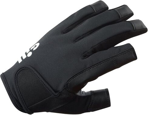 قفازات الإبحار لبطولة Gill - أصابع طويلة مع إصبع وإبهام مكشوفين - نسيج Dura-Grip 50+ للحماية من أشعة الشمس فوق البنفسجية وطارد للماء in Kuwait