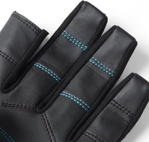 قفازات الإبحار لبطولة Gill - أصابع طويلة مع إصبع وإبهام مكشوفين - نسيج Dura-Grip 50+ للحماية من أشعة الشمس فوق البنفسجية وطارد للماء in Kuwait