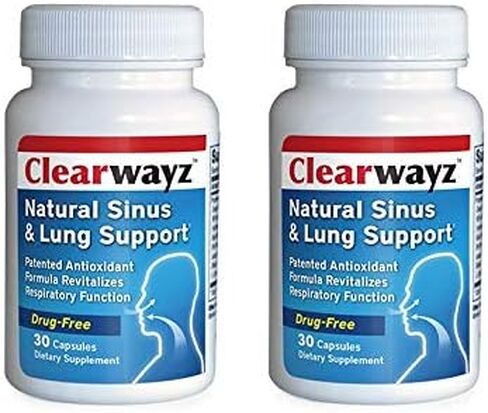 فارما الطبية المستهدفة Clearwayz الجيوب الأنفية، دعم الرئة والمناعة، صحة الأنف الموسمية، البوليفينول، مزيج الأحماض الأمينية لدعم التنفس الأمثل وعافية الشعب الهوائية in Saudi Arabia