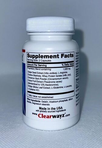 فارما الطبية المستهدفة Clearwayz الجيوب الأنفية، دعم الرئة والمناعة، صحة الأنف الموسمية، البوليفينول، مزيج الأحماض الأمينية لدعم التنفس الأمثل وعافية الشعب الهوائية in Saudi Arabia