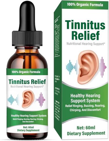 TUHIMO Tinnitus Relief for Ringing Ears, Natural Herbal Formula Tinnitus Treatment, Ear Ringing Relief Drops, Tinnitus Oil Effectively Improve Hearing for Men & Women in Kuwait
