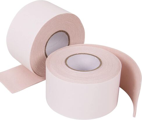 Moleskin for Feet Extra Durable I 2 Adhesive Moleskin Tape Rolls I Moleskin Padding Blister Tape for Shoes I Waterproof Bandage Patches Toe Foot Tape I 100% Cotton, 2" x 5 Yards (15 Ft Each Roll) in Kuwait