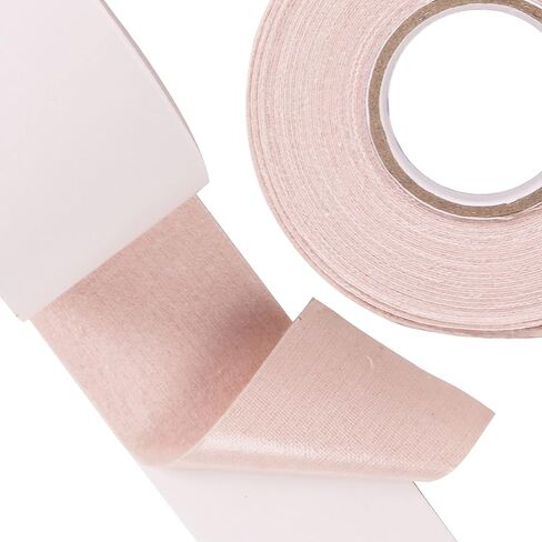 Moleskin for Feet Extra Durable I 2 Adhesive Moleskin Tape Rolls I Moleskin Padding Blister Tape for Shoes I Waterproof Bandage Patches Toe Foot Tape I 100% Cotton, 2" x 5 Yards (15 Ft Each Roll) in Kuwait