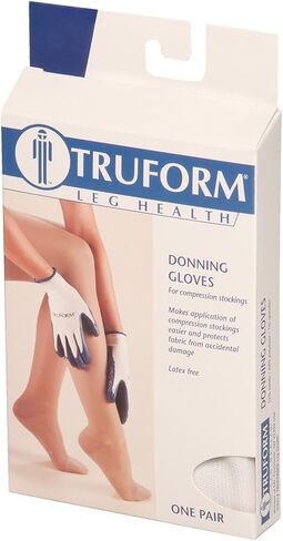 قفازات تروفورم تروفورم للارتداء، مقاس متوسط، أبيض/أزرق، زوج واحد in Kuwait