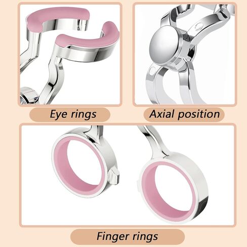 أدوات مساعدة على ارتداء العدسات اللاصقة اليومية الملونة من MUQING، مزيل عدسات لاصقة من السيليكون الناعم ومجموعة أدوات إدخال تتضمن ملاقط وحافظة عدسات لاصقة وكوب شفط بمكبس مزيل العدسات اللاصقة (أخضر) in Kuwait