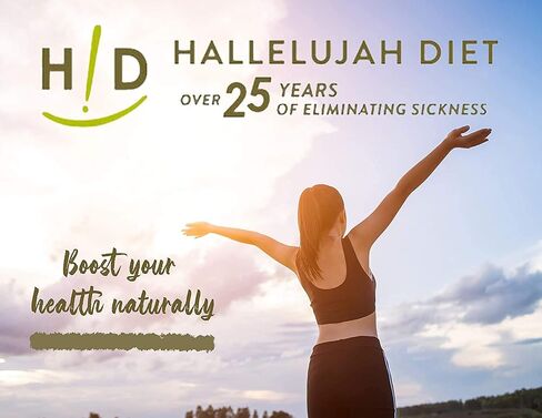 Hallelujah Diet Organic BarleyMax - Barley Grass Juice and Alfalfa Juice Powder, Vegan Formula, Plant-Based Dietary Supplement, Health Food Products, Original, 120 Servings, 8.5 Ounce Bottle in Saudi Arabia