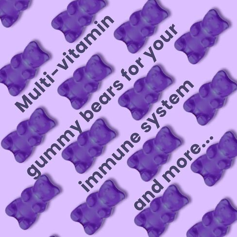 OMEO Dr. TJI Elderberry Sea Moss Gummies، سمبوكوس عضوي، فيتامين C والزنك، علكات دعم المناعة ومكملات الغدة الدرقية، علكات طحالب البحر للبالغين والأطفال، 60 قطعة علكات مناعة in Kuwait