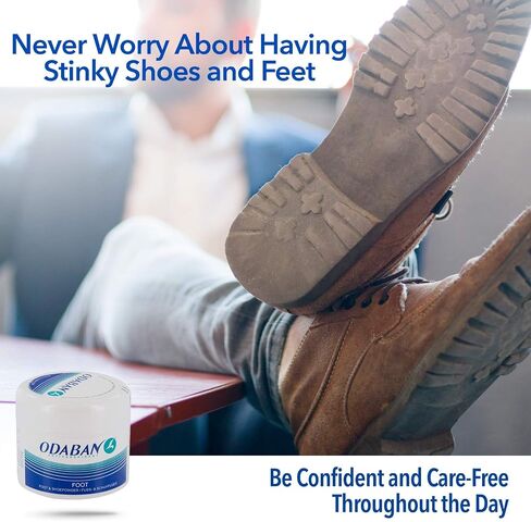 Odaban Antiperspirant Foot and Shoe Powder, Long-Lasting & Effective, 50 Gram in Saudi Arabia