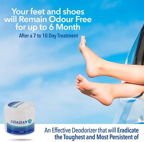 Odaban Antiperspirant Foot and Shoe Powder, Long-Lasting & Effective, 50 Gram in Saudi Arabia