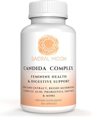 SACRALMOON Candida Cleanse (Candida Cleanse) Vaginal PH Balance Support and Femine Care. in Saudi Arabia