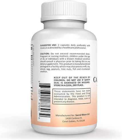 SACRALMOON Candida Cleanse (Candida Cleanse) Vaginal PH Balance Support and Femine Care. in Saudi Arabia