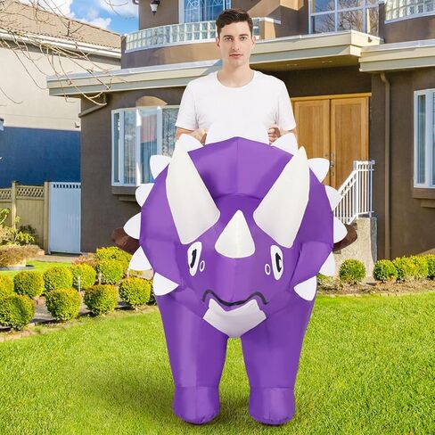 زي ديناصور قابل للنفخ من GOOSH للبالغين، زي الهالوين للنساء والرجال، زي تنفجر مضحك لحفلات الهالوين in Kuwait