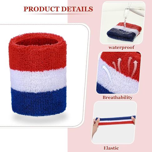 American Flag Fanny Pack Waist Bag Red White and Blue Headband Wristband Socks USA Sunglasses for Women Men Patriotic Outfits Labor Day Independence Celebration Party 4th of July Accessories in Saudi Arabia