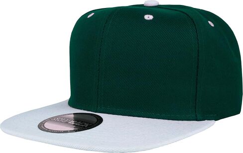 قبعات Gelante Snapback للرجال - قبعة بيسبول ذات حافة مسطحة - سادة فارغة وقابلة للتعديل in Kuwait